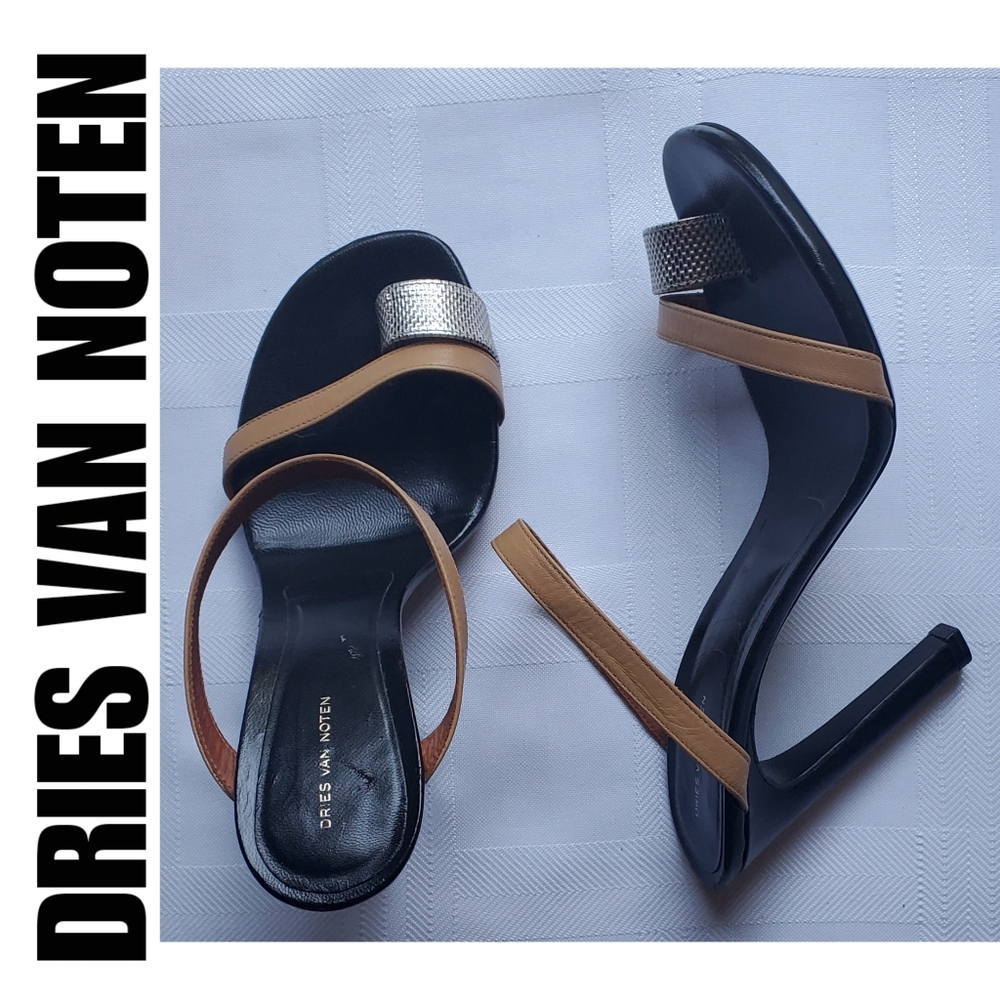 NYE SALE Dries van Noten Strappy  Heels SZ 38.5